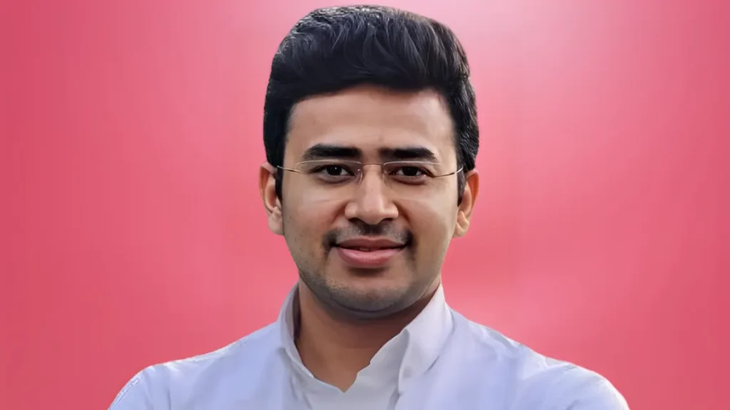 Tejasvi Surya Wiki Biography, Age, Height, Family, Wife, Political Career, Net Worth